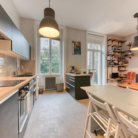 Le Garden City - Bel Appartement Avec Jardin Prive Villeurbanne Exterior foto